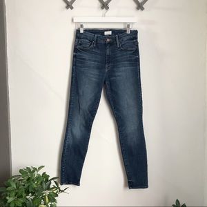 Mother High Waisted Looker Crop in Bake Sale Brawl